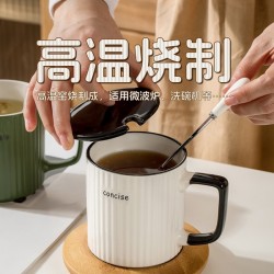 马克杯陶瓷杯子女生情侣喝水杯家用办公室男生咖啡杯茶杯定制